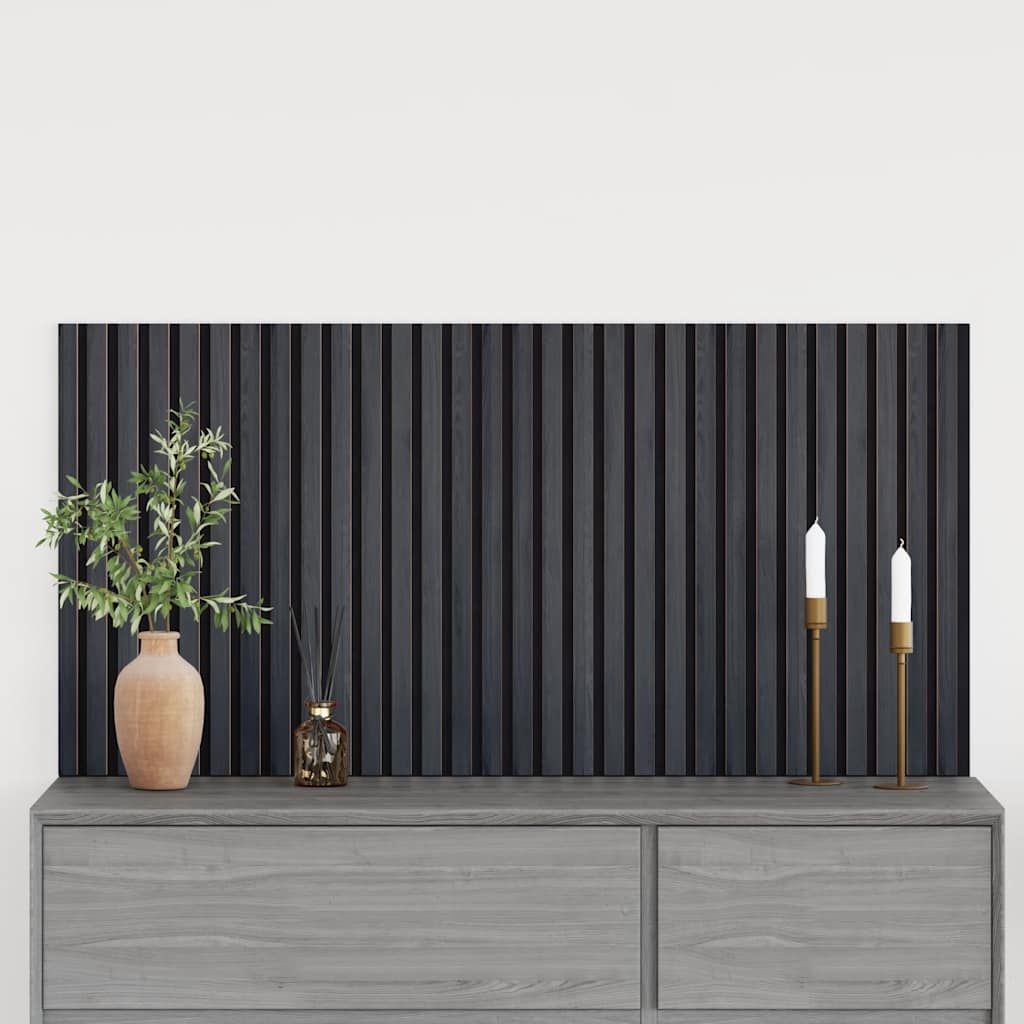 Acoustic Wall Panels 2 pcs Slatted 60.5x60 cm Oak Veneer