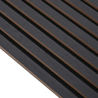 Acoustic Wall Panels 8 pcs Slatted 60.5x60 cm Oak Veneer