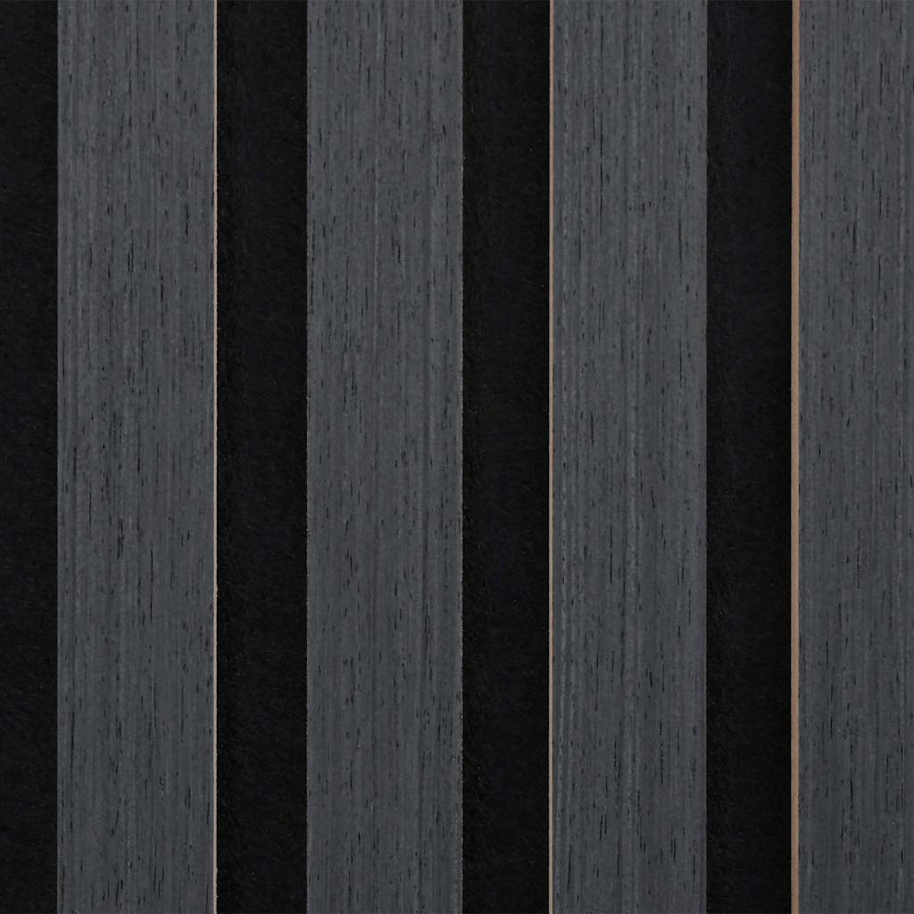 Acoustic Wall Panels 8 pcs Slatted 60.5x60 cm Oak Veneer