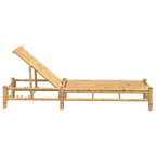 Sun Lounger 55x199x30 cm Bamboo