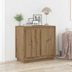 Sideboard Artisan Oak 80 x 40 x 75 cm Engineered Wood