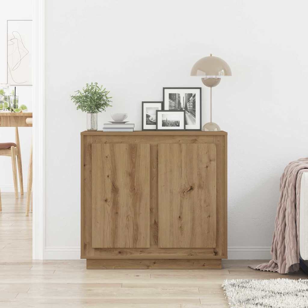 Sideboard Artisan Oak 80 x 40 x 75 cm Engineered Wood