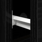 Sideboard Black Oak 101.5 x 35 x 70 cm Engineered Wood