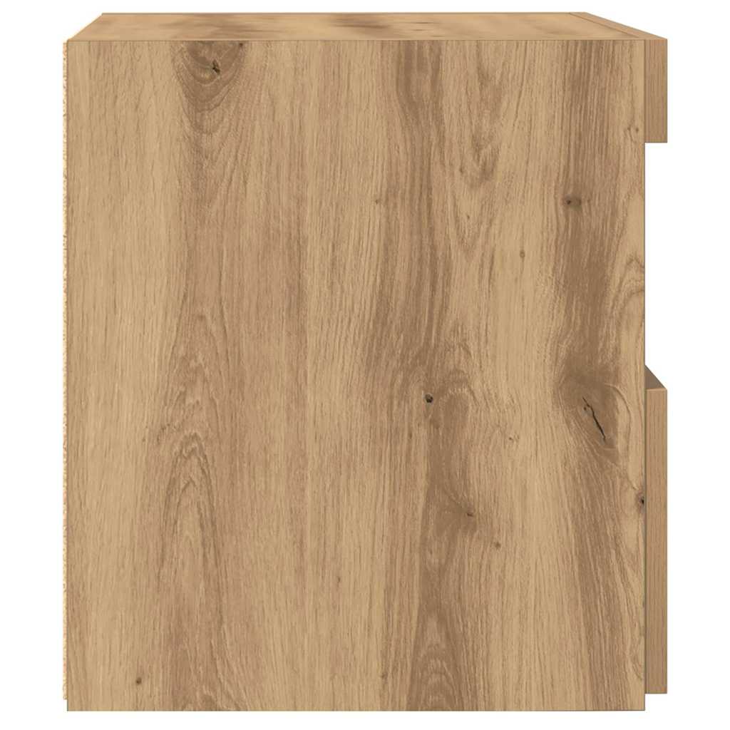 Bedside Cabinet Artisan Oak 50 x 40 x 45 cm Engineered Wood
