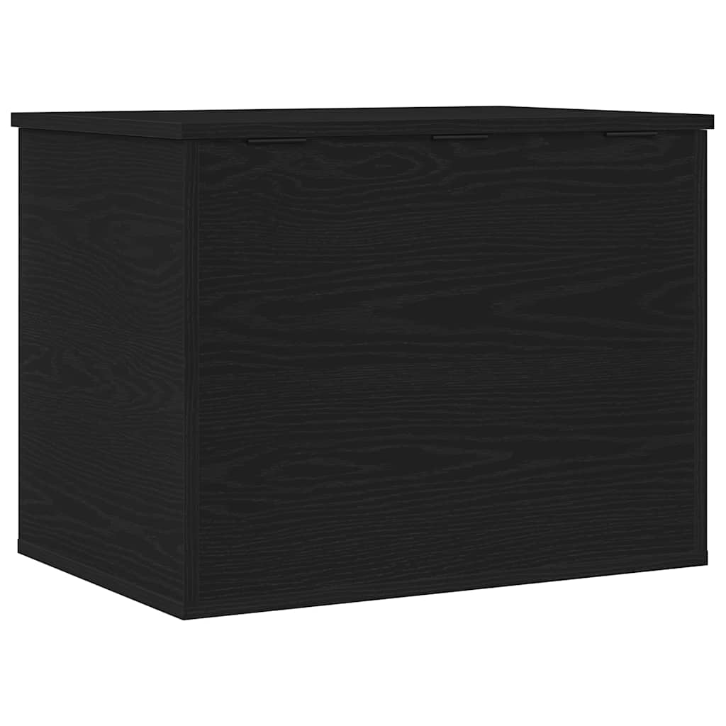 Storage Box Black oak 60 x 42 x 46 cm Engineered Wood
