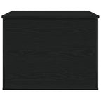 Storage Box Black oak 60 x 42 x 46 cm Engineered Wood