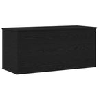 Storage Box Black oak 100 x 42 x 46 cm Engineered Wood
