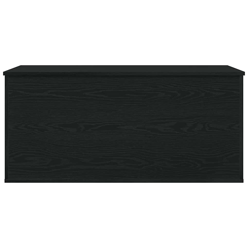 Storage Box Black oak 100 x 42 x 46 cm Engineered Wood
