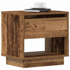 Nightstand with Drawer Old Wood 45 x 34 x 44 cm Engineered Wood