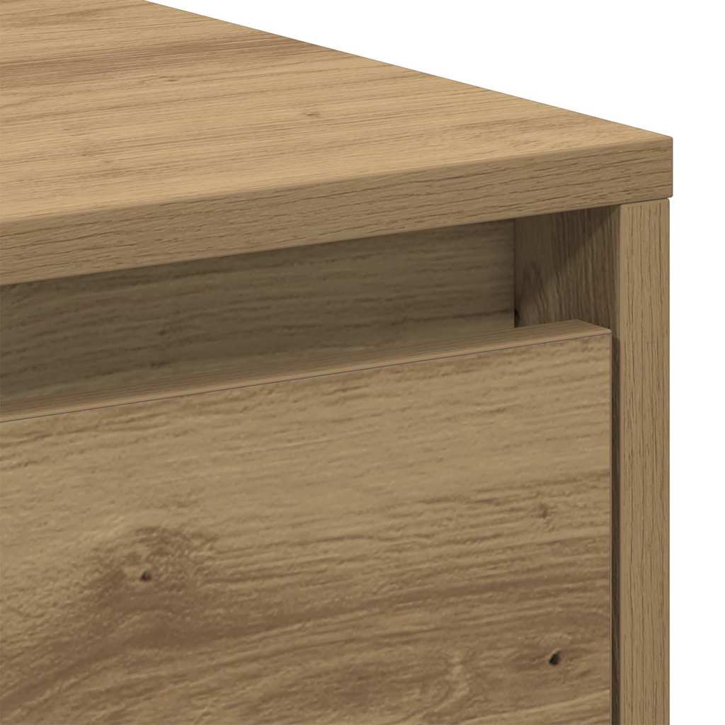 Nightstand Artisan Oak 45 x 34 x 44 cm Engineered Wood