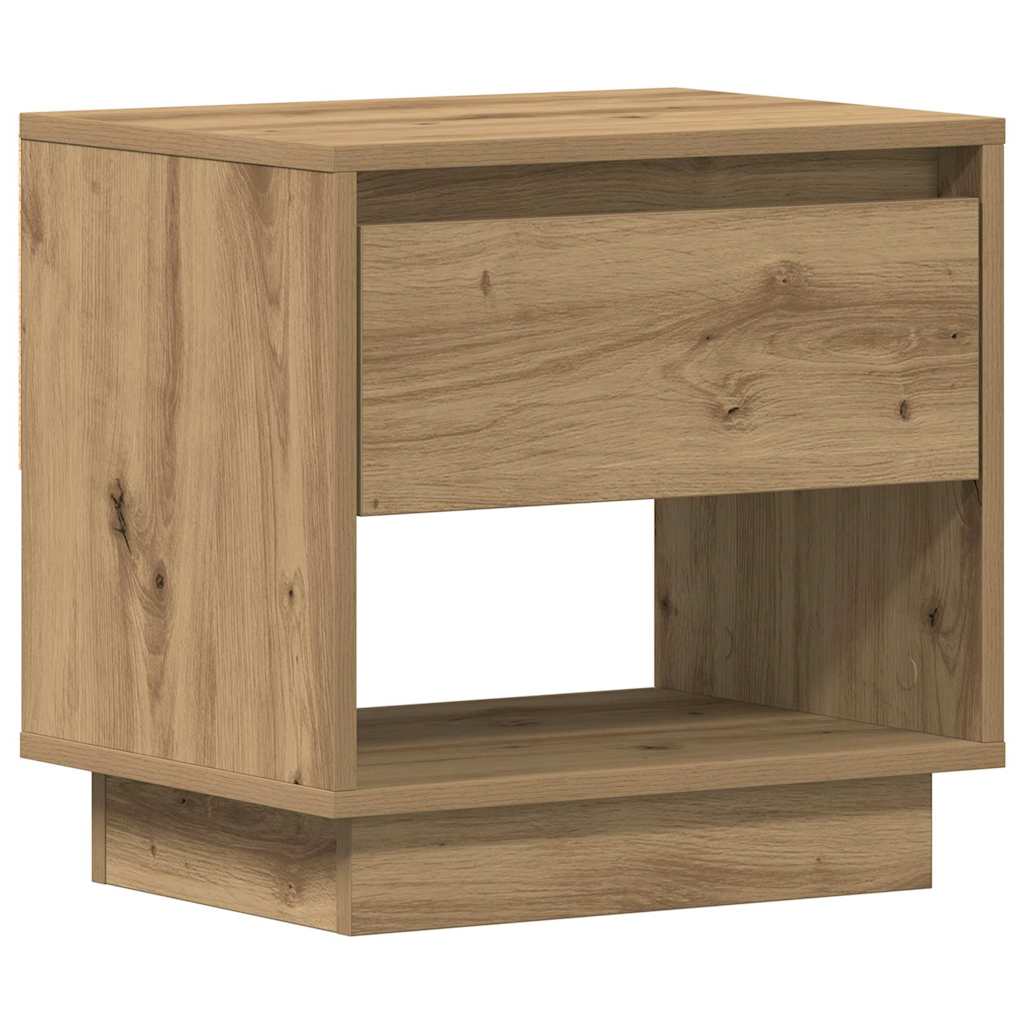 Nightstand Artisan Oak 45 x 34 x 44 cm Engineered Wood