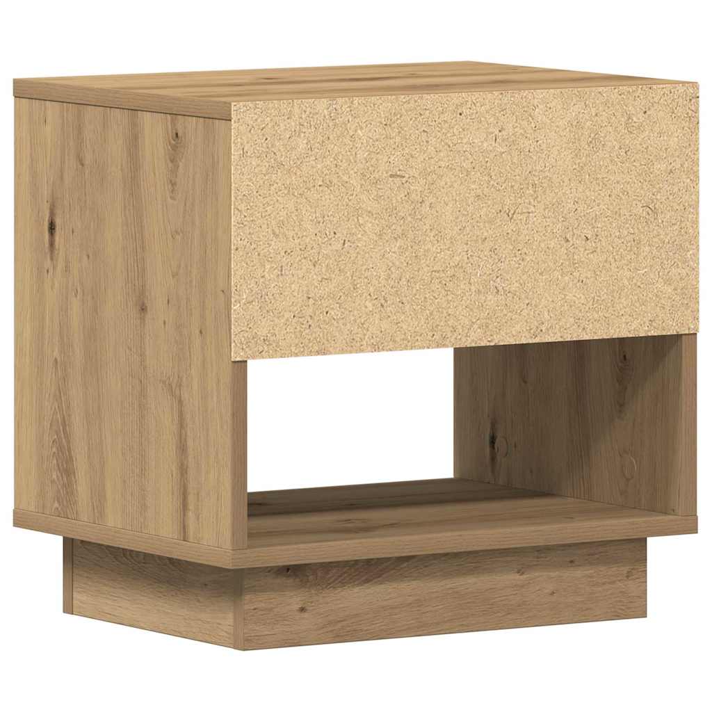 Nightstand Artisan Oak 45 x 34 x 44 cm Engineered Wood