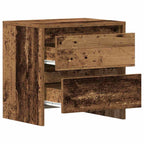 Bedside Cabinet Old Wood 45 x 34 x 44.5 cm Engineered Wood