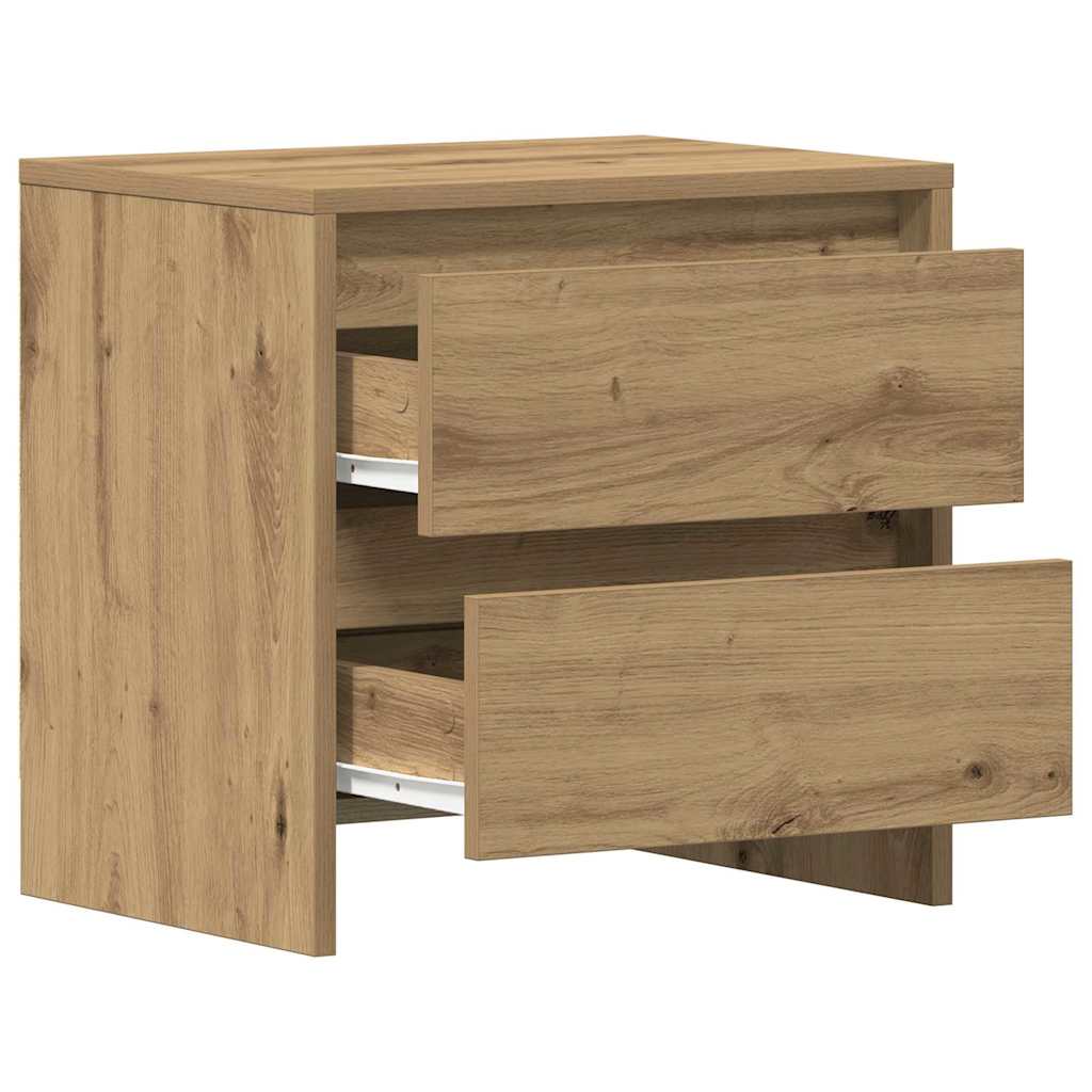 Bedside Cabinet Artisan Oak 45 x 34 x 44.5 cm Engineered Wood