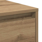 Bedside Cabinet with Drawer 2 pcs Artisan Oak 45 x 34 x 44.5 cm
