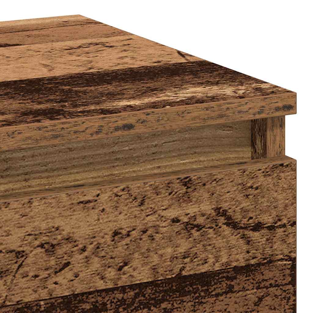 Bedside Cabinet Old Wood 45 x 35 x 44 cm Engineered Wood