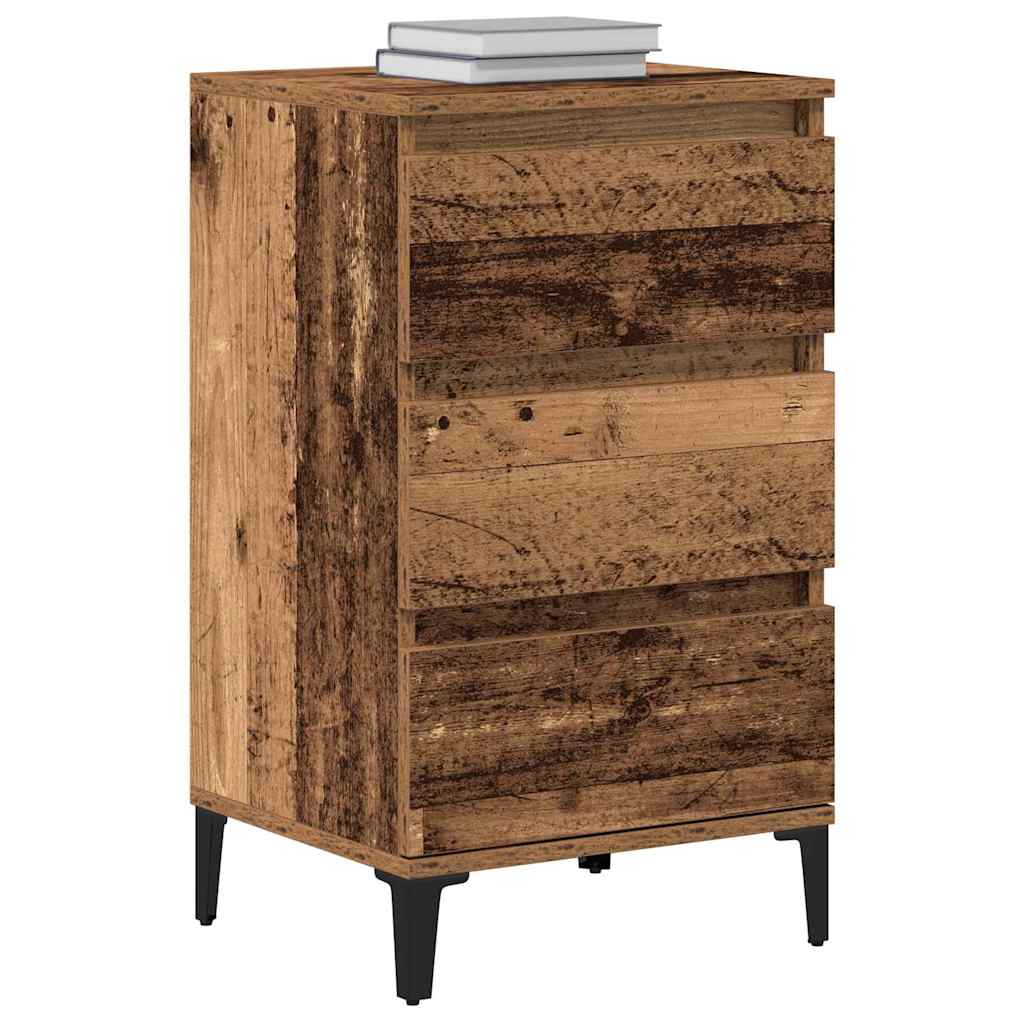 Bedside Cabinet Old Wood 45 x 35 x 44 cm Engineered Wood