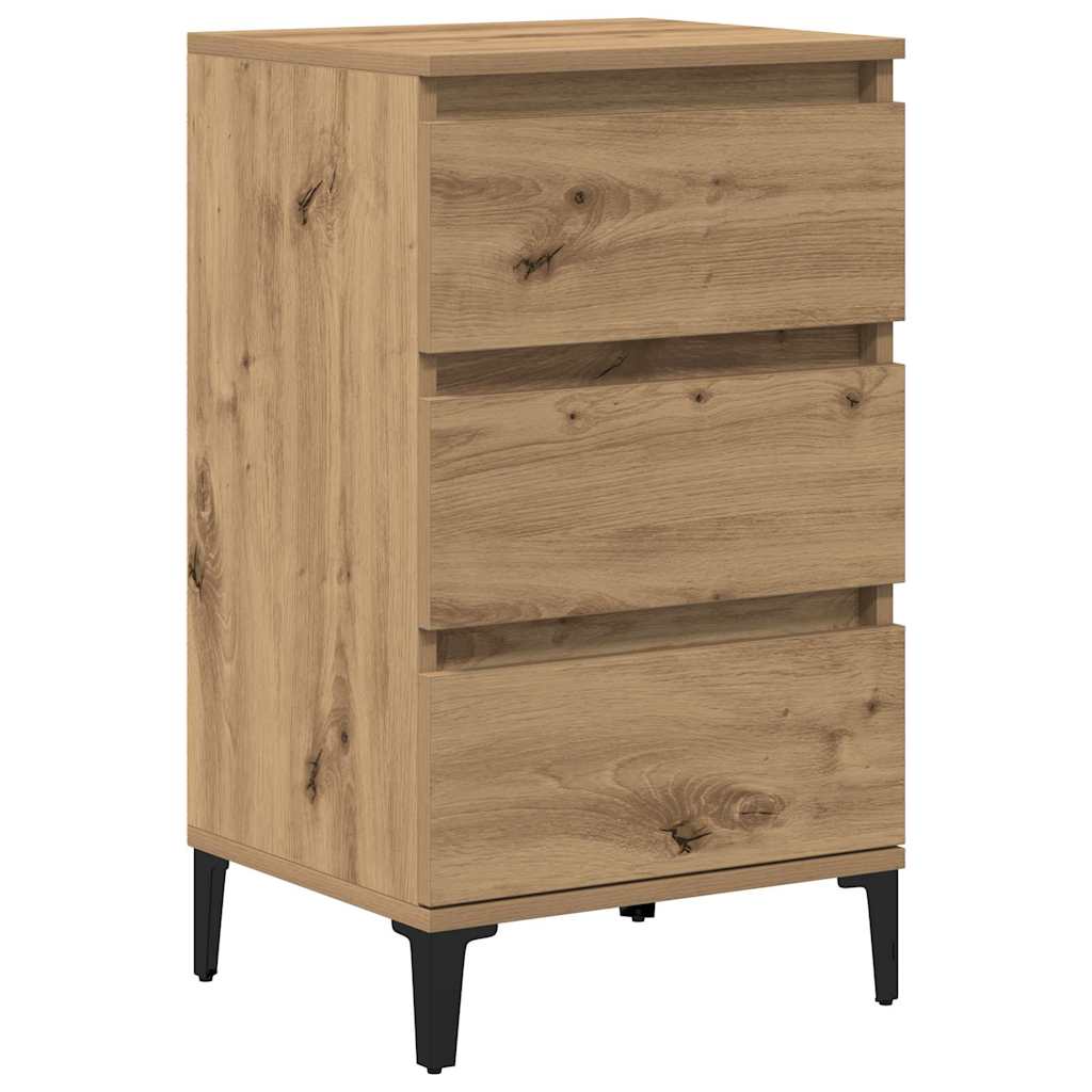 Bedside Cabinet Artisan Oak 45 x 35 x 44 cm Engineered Wood