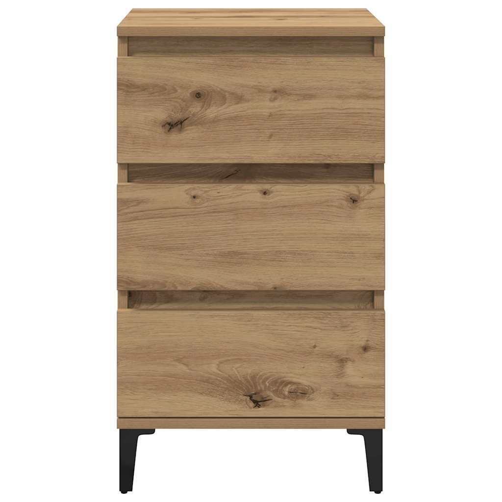 Bedside Cabinet Artisan Oak 45 x 35 x 44 cm Engineered Wood