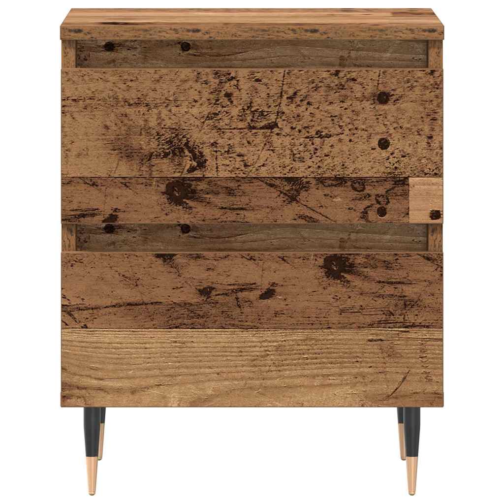 Bedside Cabinet Old Wood 40 x 35 x 50 cm Engineered Wood