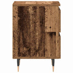 Bedside Cabinet Old Wood 40 x 35 x 50 cm Engineered Wood