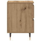 Bedside Cabinet Artisan Oak 40 x 35 x 50 cm Engineered Wood