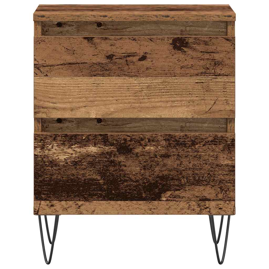 Bedside Cabinet Old wood 40 x 35 x 50 cm Engineered wood
