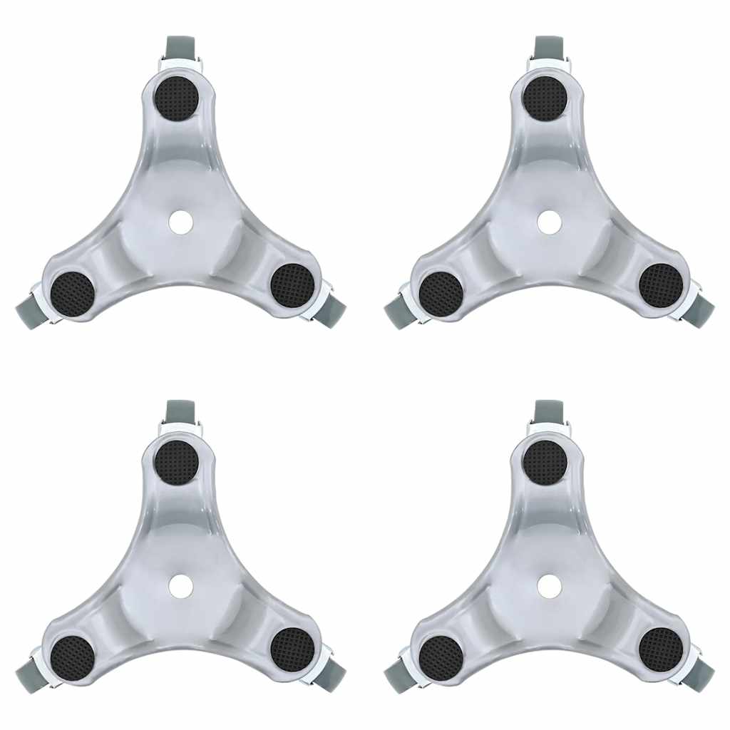 Furniture Rollers 4 pcs 16x14.5x5.5 cm Steel 180 kg