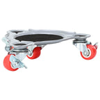 Furniture Rollers 4 pcs with Lifter 14.5x13.5x4 cm Steel 400 kg