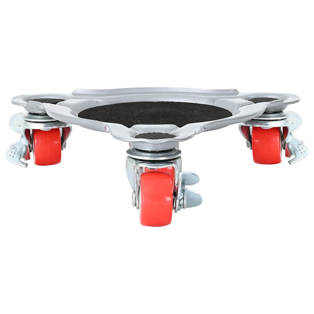 Furniture Rollers 4 pcs with Lifter 14.5x13.5x4 cm Steel 400 kg