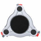 Furniture Rollers 4 pcs with Lifter 14.5x13.5x4 cm Steel 400 kg