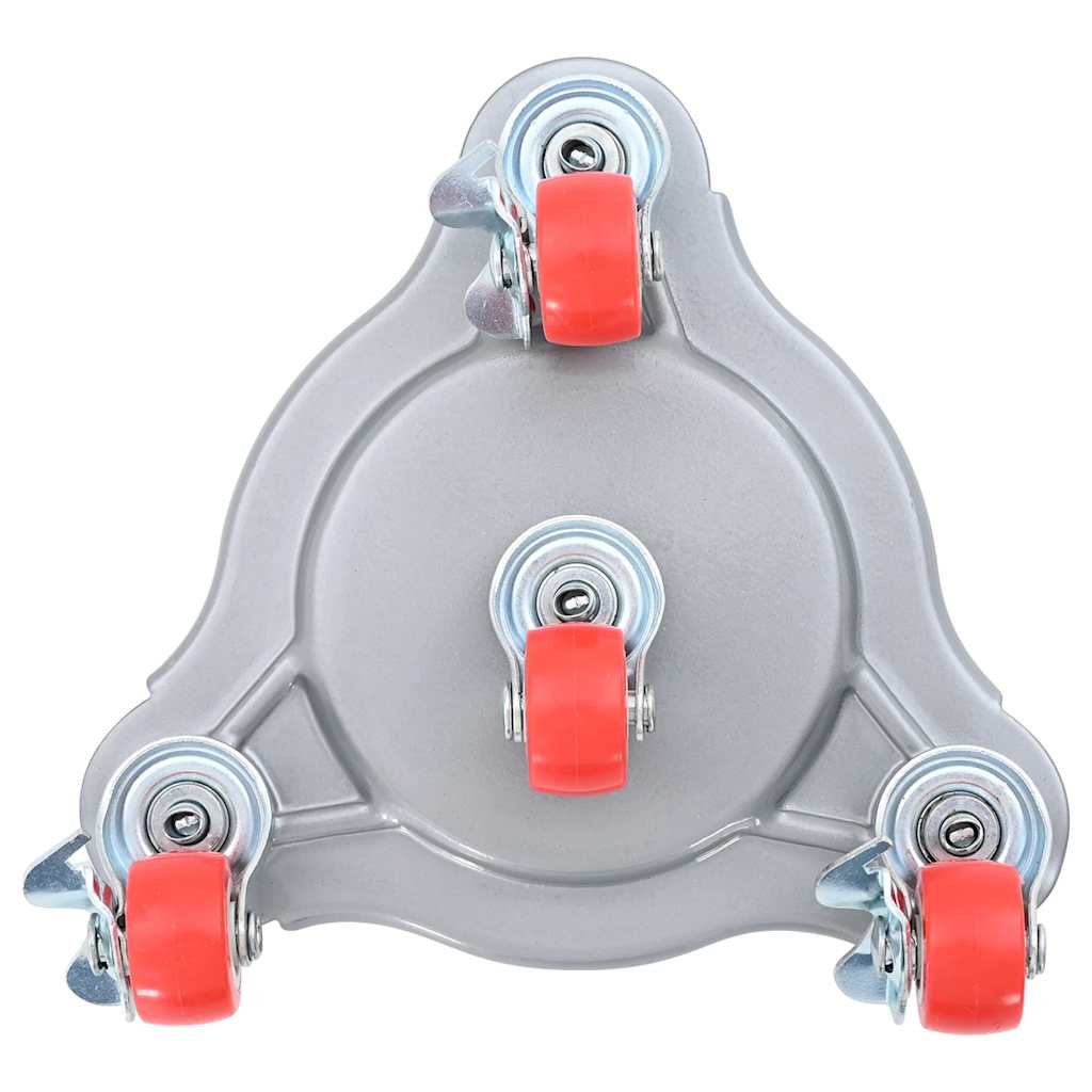 Furniture Rollers 4 pcs with Lifter 14.5x13.5x4 cm Steel 400 kg