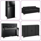 Furniture Rollers 4 pcs with Lifter 14.5x13.5x4 cm Steel 400 kg