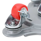 Furniture Rollers 4 pcs with Lifter 14.5x13.5x4 cm Steel 400 kg