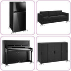 Furniture Rollers 4 pcs with Lifter 19x17.5x6 cm Steel 1000 kg