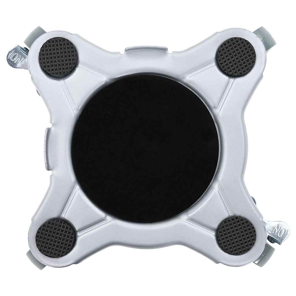 Furniture Rollers 4 pcs with Lifter 15.5x15.5x5.5 cm Steel 1000 kg