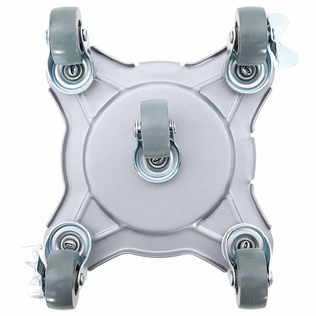 Furniture Rollers 4 pcs with Lifter 15.5x15.5x5.5 cm Steel 1000 kg