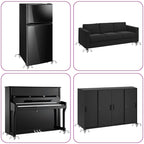 Furniture Rollers 4 pcs with Lifter 15.5x15.5x5.5 cm Steel 1000 kg