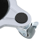 Furniture Rollers 4 pcs with Lifter 15.5x15.5x5.5 cm Steel 1000 kg