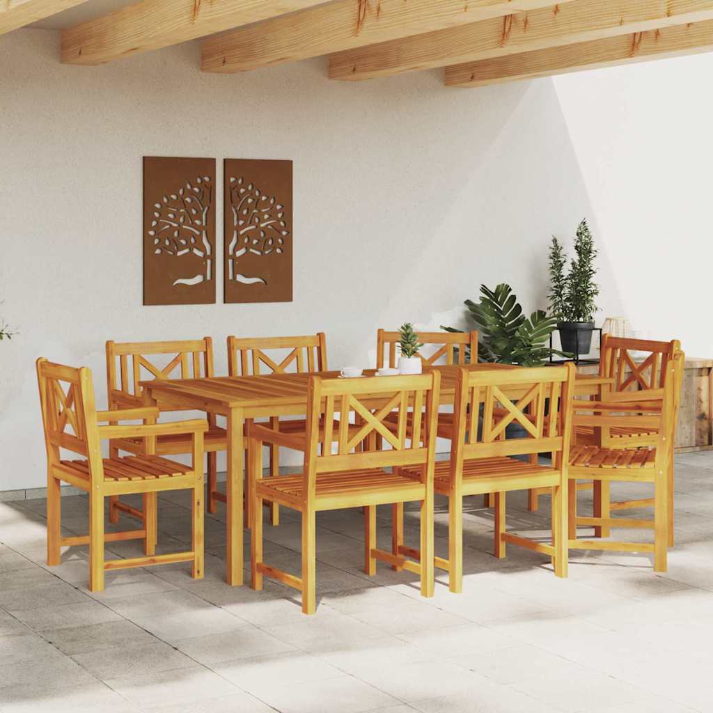 Garden Chair 8 pcs 56 x 56 x 90 cm Solid Acacia Wood