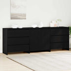 3 Piece Sideboard Engineered Wood