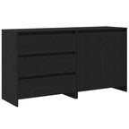 Sideboard 2 pcs Black 70 x 41 x 75 cm Engineered Wood