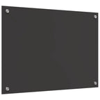 Kitchen Backsplash Dark grey 70 x 50 x 0.6 cm Tempered Glass