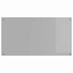 Kitchen Backsplash Light grey 110 x 60 x 0.6 cm Tempered Glass
