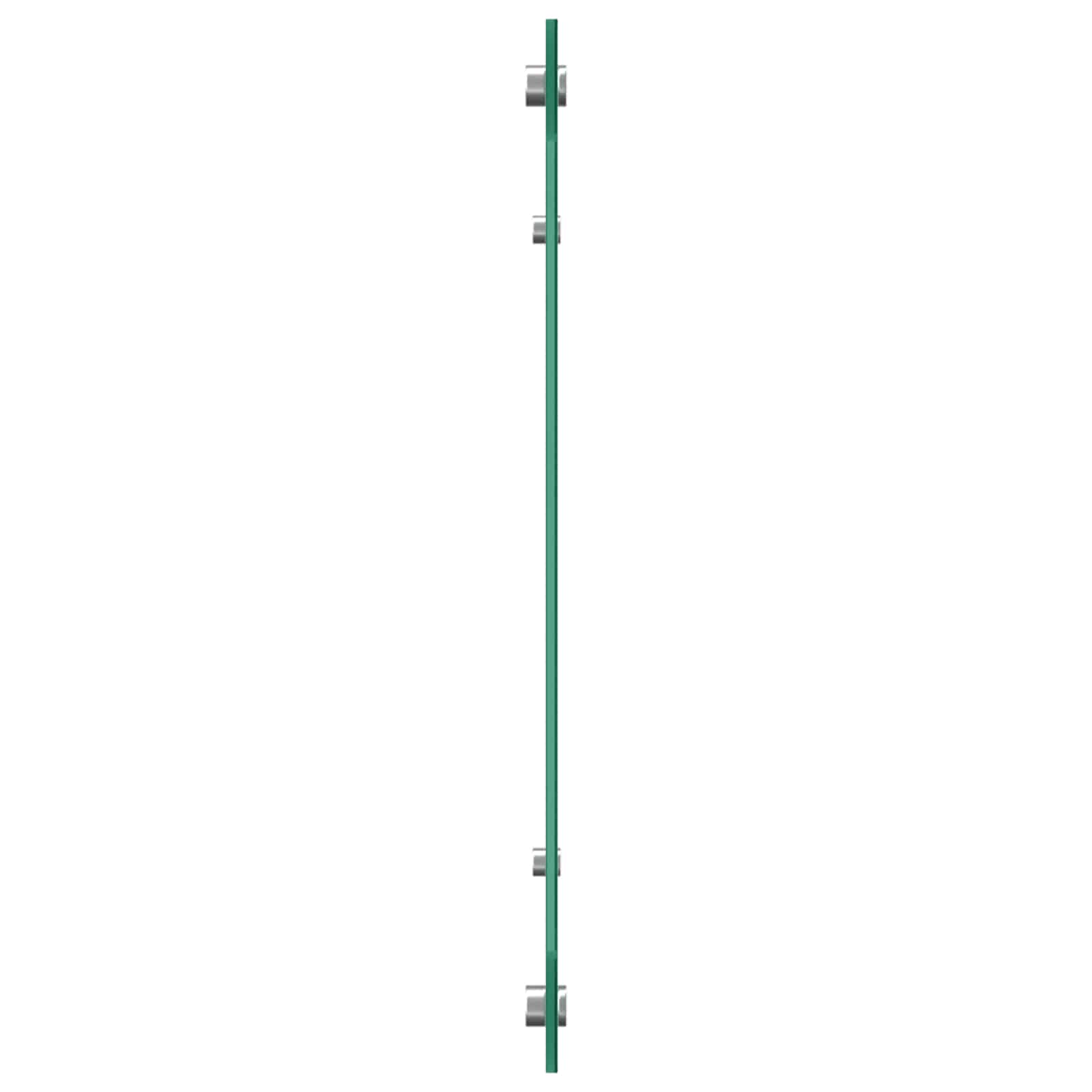 Kitchen Backsplash Dark grey 110 x 40 x 0.6 cm Tempered Glass