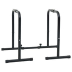 Dip Bar Manual Black 116 x 66 x 74.5 cm Powder-Coated Steel