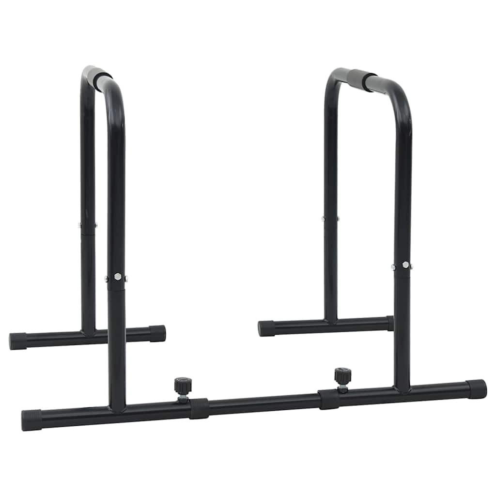 Dip Bar Manual Black 116 x 66 x 74.5 cm Powder-Coated Steel