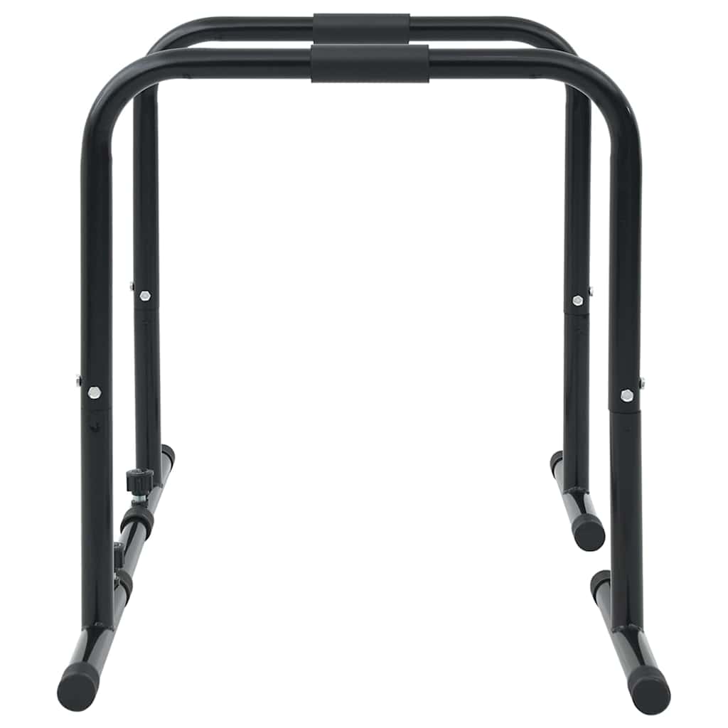 Dip Bar Manual Black 116 x 66 x 74.5 cm Powder-Coated Steel