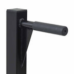 Dip Station Black 103.5 x 66.5 x 121.5 cm Powder-Coated Steel