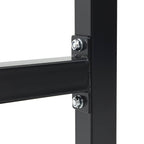 Dip Station Black 103.5 x 66.5 x 121.5 cm Powder-Coated Steel